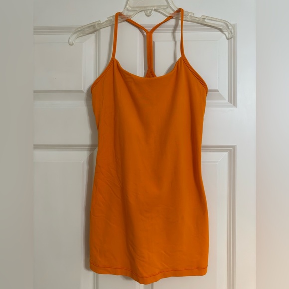 Lululemon Power Pose Tank size 4 in Vivid Amber - Picture 6 of 9